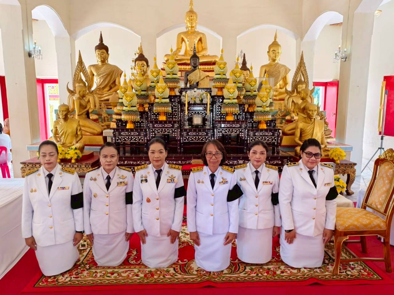 ส.ป.ก.ยโสธร เข้าร่วมพิธีถวายผ้าพระกฐินพระราชทาน กรมการข้าวประจำปี พ.ศ. 2568
