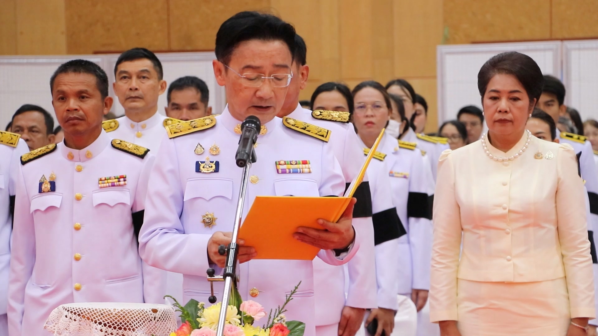 ส.ป.ก.ยโสธร ร่วมงานรัฐพิธีถวายราชสักการะสมเด็จพระนเรศวรมหาราช และวันยุทธหัตถี