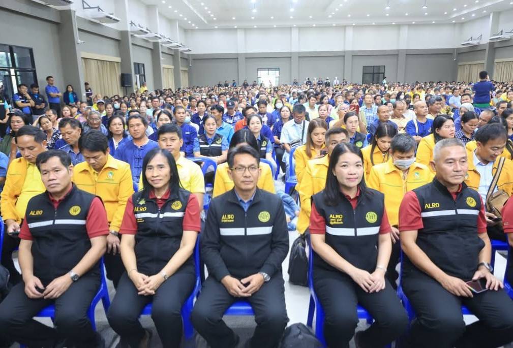 ส.ป.ก.ยโสธร ร่วมลงพื้นที่ติดตามคณะรัฐมนตรีว่าการ กระทรวงเกษตรและสหกรณ์ ลงพื้นที่ตรวจราชการจังหวัดหนองคาย