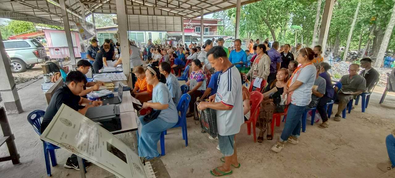 title - ส.ป.ก.ยโสธร ออกศูนย์บริการประชาชนเคลื่อนที่ (Mobile Unit) ปี พ.ศ.2569 (ตามนโยบาย ช่วยลดค่าใช้จ่ายในการเดินทางของเกษตรกรในพื้นที่ห่างไกล)