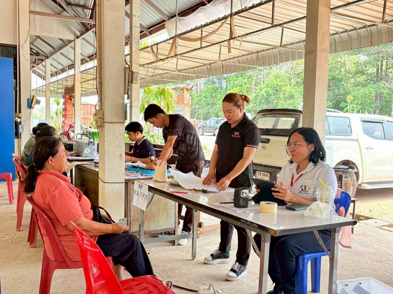 title - ส.ป.ก.ยโสธร ออกศูนย์บริการประชาชนเคลื่อนที่ (Mobile Unit) ปี พ.ศ.2569 (ตามนโยบาย ช่วยลดค่าใช้จ่ายในการเดินทางของเกษตรกรในพื้นที่ห่างไกล)