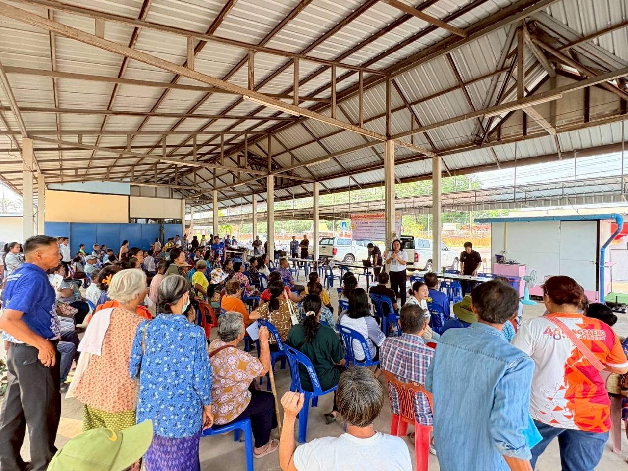 title - ส.ป.ก.ยโสธร ออกศูนย์บริการประชาชนเคลื่อนที่ (Mobile Unit) ปี พ.ศ.2569 (ตามนโยบาย ช่วยลดค่าใช้จ่ายในการเดินทางของเกษตรกรในพื้นที่ห่างไกล)