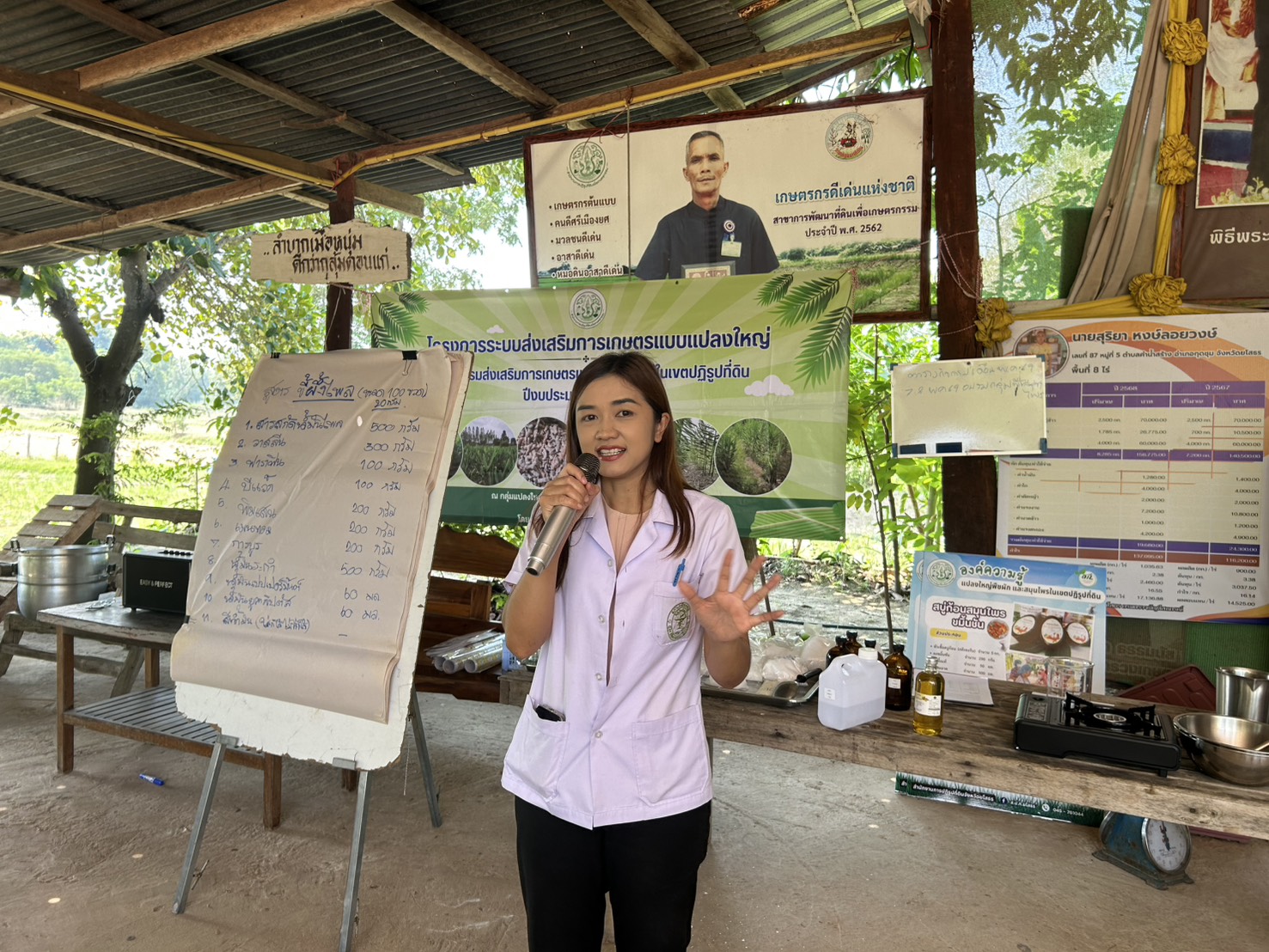 title -  ส.ป.ก.ยโสธร  ดำเนินการฝึกอบรมเชิงปฏิบัติการ โครงการระบบส่งเสริมเกษตรแบบแปลงใหญ่   กิจกรรมส่งเสริมการเกษตรแบบแปลงใหญ่  ปีงบประมาณ พ.ศ. 2569