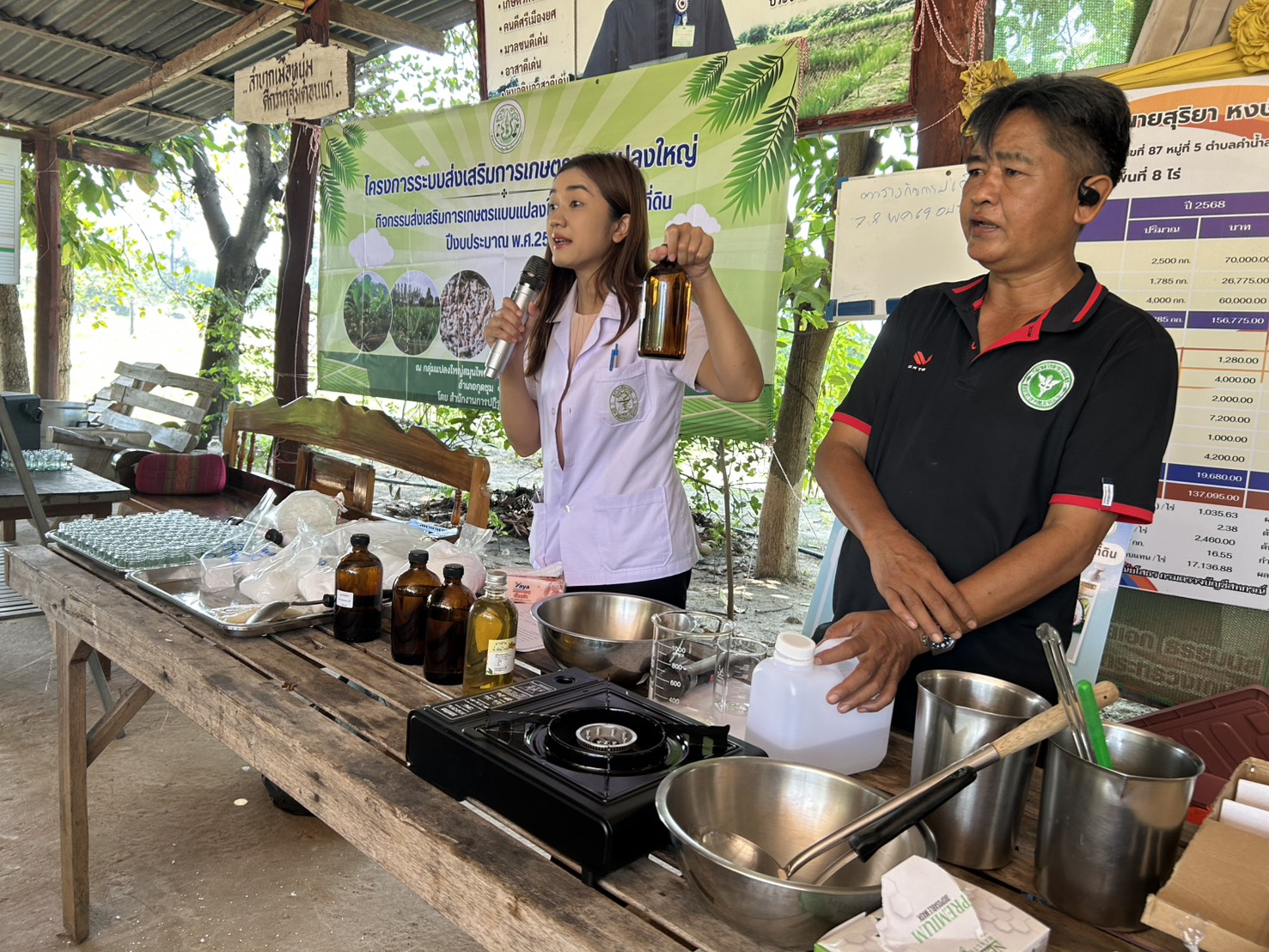 title -  ส.ป.ก.ยโสธร  ดำเนินการฝึกอบรมเชิงปฏิบัติการ โครงการระบบส่งเสริมเกษตรแบบแปลงใหญ่   กิจกรรมส่งเสริมการเกษตรแบบแปลงใหญ่  ปีงบประมาณ พ.ศ. 2569