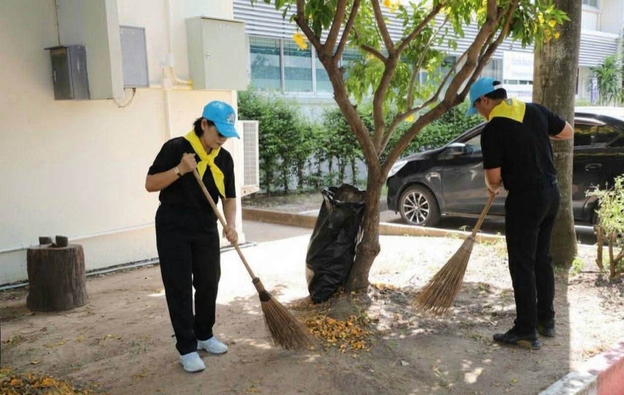 title - ส.ป.ก.ยโสธร ร่วมกิจกรรมจิตอาสาพัฒนา เนื่องในวันคล้ายวันสวรรคต สมเด็จพระนางเจ้าสิริกิติ์ พระบรมราชินีนาถ พระบรมราชชนนีพันปีหลวง