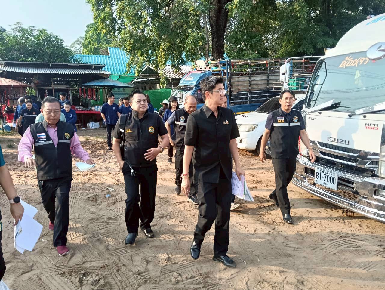 title - ส.ป.ก.ยโสธร ร่วมลงพื้นที่ตรวจเยี่ยม ตลาดนัดโค-กระบือ ณ บ้านเชียงหวาง  ตำบลสำราญ อำเภอเมืองยโสธร จังหวัดยโสธร