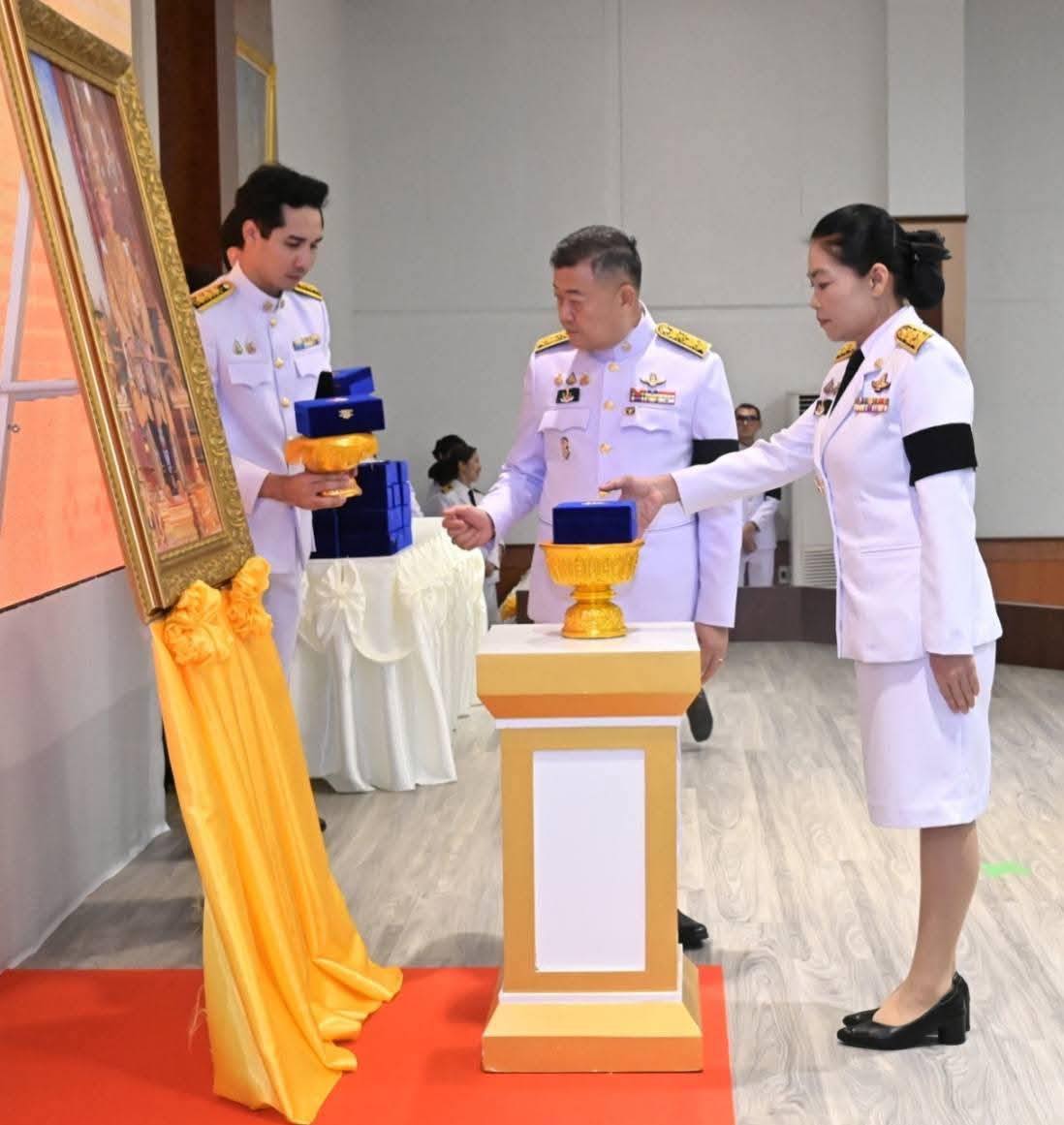 title - ส.ป.ก.ยโสธร เข้ารับพระราชทานเครื่องราชอิสริยาภรณ์ ชั้นสายสะพาย ประจำปี 2568