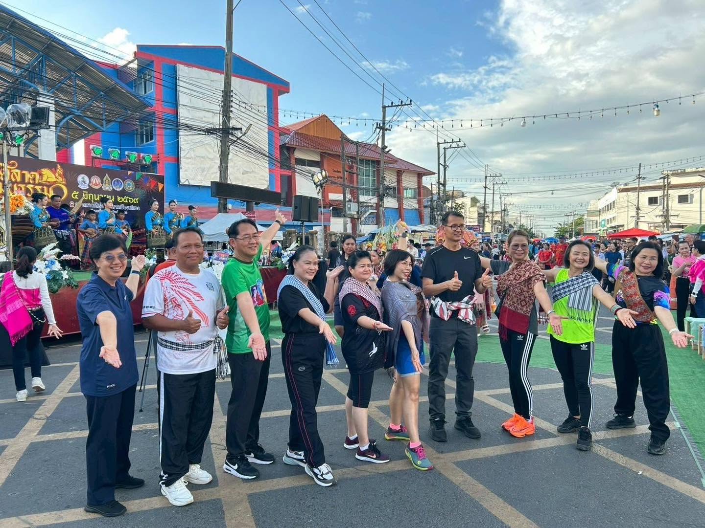 title - ส.ป.ก.ยโสธร ร่วมเป็นเกียรติในพิธีเปิดโครงการตลาดวัฒนธรรม ถนนสายวัฒนธรรม จังหวัดยโสธร ประจำปีงบประมาณ พ.ศ.2569 ครั้งที่ 1 