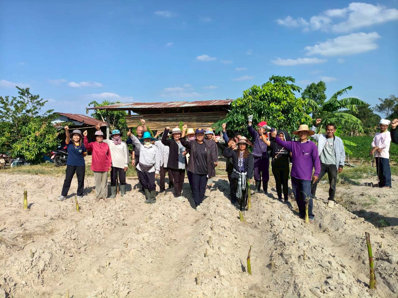 title - ส.ป.ก.ยโสธร จัดฝึกอบรมโครงการพัฒนาเกษตรกรปราดเปรื่อง (Smart Farmer)   ในเขตปฏิรูปที่ดินจังหวัดยโสธร ประจำปีงบประมาณ พ.ศ. 2569 หลักสูตร ที่ 2 การวางผังแปลงและระบบน้ำในแปลงปลูกกล้วยหอมทอง