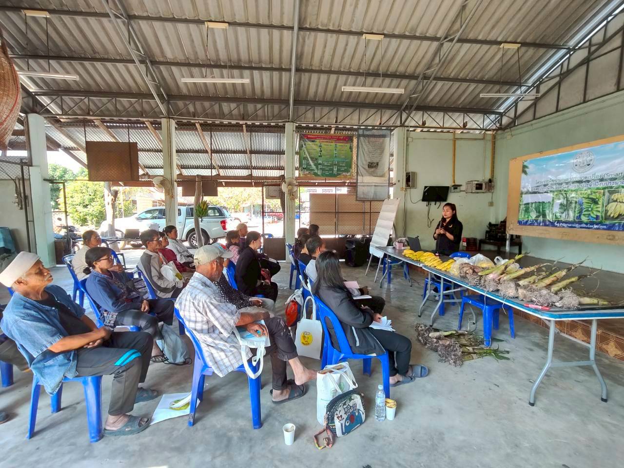 title - ส.ป.ก.ยโสธร จัดฝึกอบรมโครงการพัฒนาเกษตรกรปราดเปรื่อง (Smart Farmer)   ในเขตปฏิรูปที่ดินจังหวัดยโสธร ประจำปีงบประมาณ พ.ศ. 2569 หลักสูตร ที่ 2 การวางผังแปลงและระบบน้ำในแปลงปลูกกล้วยหอมทอง