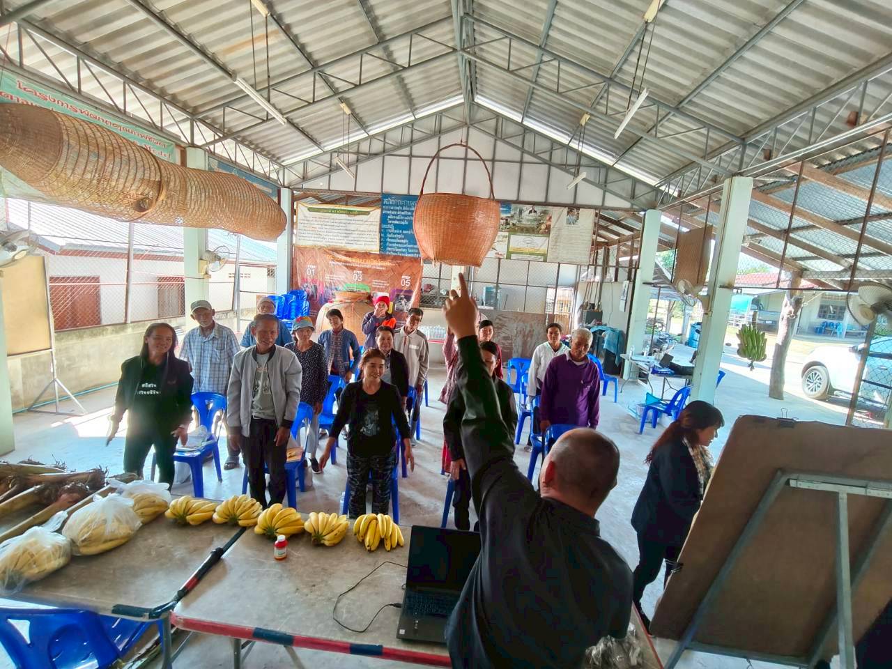 title - ส.ป.ก.ยโสธร จัดฝึกอบรมโครงการพัฒนาเกษตรกรปราดเปรื่อง (Smart Farmer)   ในเขตปฏิรูปที่ดินจังหวัดยโสธร ประจำปีงบประมาณ พ.ศ. 2569 หลักสูตร ที่ 2 การวางผังแปลงและระบบน้ำในแปลงปลูกกล้วยหอมทอง